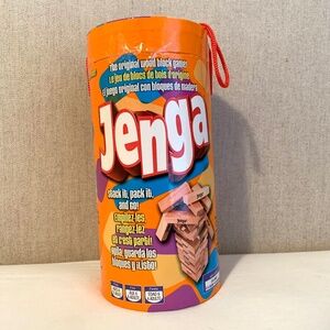 Hasbro NEW Jenga Wooden Blocks Stacking Tumbling Tower Game